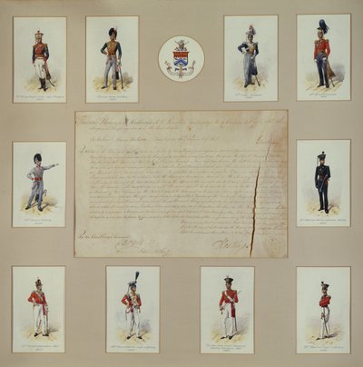 Dix gravures en couleur d
